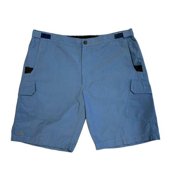 Tahoe River Outfitters Shorts Mens 38 Blue Moisture Wicking Cotton Nylon Blend - Picture 1 of 9